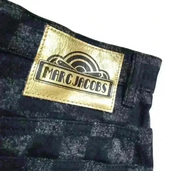 NWOT MARC JACOBS CHECKERED JEANS - Picture 4 of 9